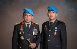 Ferdi Sambo (kiri) dan Brigadir Yosua (kanan).