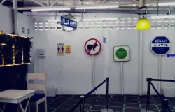 Salah Satu Sudut di Restoran "Kehidupan Tidak Pernah Berakhir" di Bandung (Sumber: Dokumentasi Pribadi | Foto: Arfi Pandu Dinata)