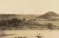 Potret Gunung Tampomas di Sumedang tahun 1890-an. (Sumber: KITLV)