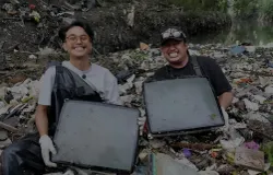 Aksi Pembersihan salah satu sungai oleh Pandawara Group (Sumber: Instagram | Pandawaragroup)