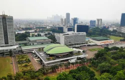 Gedung DPR RI. (Sumber: Unsplash/Dino Januarsa)