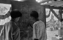 Kelas mengitung sederhana di padepokan kirik nguyuh(11/10/2025)