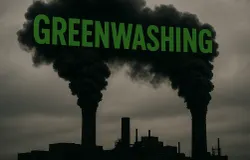 Ilustrasi greenwashing.
