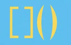 Tanda kurung siku dan tanda kurung biasa. (Sumber: Ilustrasi oleh Google AI)