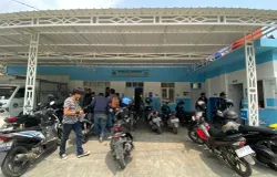 Dapur Makmur Jaya yang jadi tempat memasak menu MBG penyebab keracunan massal. (Sumber: Ayobandung | Foto: Restu Nugraha)