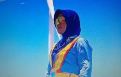 Ani Dwi Octavia, Kartini masa kini yang menggeluti energi angin. (Sumber: Dokumentasi Penulis | Foto: Ani Dwi Octavia)