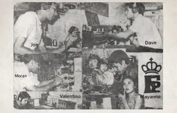 Para penyiar Radio Flippies Psychedelic, salah satu radio favorit di Bandung pada awal 1970-an. (Sumber: Majalah Aktuil)