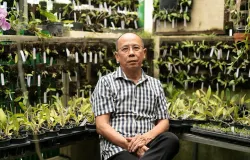 Fam Kiun Fat yang akrab disapa Akiun, salah satu tokoh Tionghoa dan Konghucu ternama di Bandung Raya. (Sumber: Ayobandung.id)