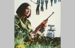 Sampul depan Majalah Selecta Edisi Khusus Proklamasi, terbit 17 Agustus 1969, menampilkan aktris Alice Iskak sebagai model sampul. (Sumber: Koleksi Kin Sanubary)