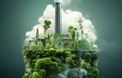 Fenomena greenwashing didefinisikan sebagai persilangan antara kinerja lingkungan yang buruk dengan komunikasi positif yang menyesatkan. (Sumber: magnific.com)