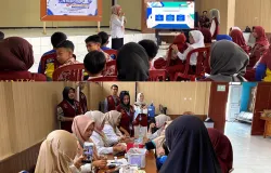 Kegiatan Pelaksanaan Program "Sehat  untuk Semua Warga Desa Nagarawangi" (KKN UNINUS Kel.5&6) (Sumber: Tim Medkominfo KKN UNINUS Kel.5&6 | Foto: Deni & Julian)