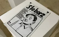 Salah satu karya yang ditampilkan di Bandung Zine Fest 2026. (Sumber: ayobandung.id | Foto: Halwa Raudhatul)