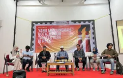 Amplifikasi Isu dan Diskusi Publik Toxic 20 Jawa Barat di Gedung Indonesia Menggugat, 10 Februari 2026. (Sumber: ayobandung.id | Foto: Ilham Maulana)