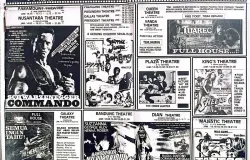 Film-film yang diputar di bioskop-bioskop Bandung di bulan Ramadhan 1986. (Sumber: koran MANDALA Bandung | Foto: Dokumentasi Penulis)