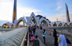 Masjid Al-Jabbar. (Sumber: Ayobandung.id | Foto: Irfan Al-Faritsi)