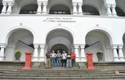 Gedung Museum Pos Indonesia Jl Cilaki No.73 Bandung. (Sumber: Dokumentasi Penulis)