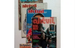 Majalah Aktuil terbitan 1970-an, pelopor majalah musik modern di Indonesia. (Sumber: Koleksi Kin Sanubary)