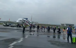 Jumlah Penumpang di Bandara Husein Sastranegara Kota Bandung per;lu digenjot lagi (Sumber: Dokumen pribadi | Foto: Arif Minardi)