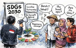 SDGs adalah milik kita semua; dan komunikasi adalah kunci untuk membuka partisipasi kolektif. (Sumber: Ayobandung.id)