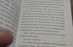 Isi Buku 'Dilan: ITB 1997'. (Sumber: Dokumentasi Penulis)