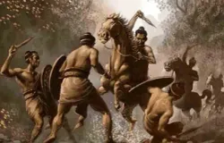 Ilustrasi Pasunda Bubat. (Sumber: Wikimedia commons)