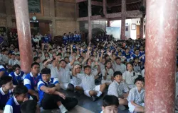 Suasana MPLS di sekolah. (Sumber: Kemendikdasmen.go.id | Foto: Kemendikdasmen)