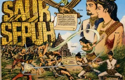 Sandiwara Radio Saur Sepuh, salah satu program radio paling legendaris pada era 1990-an. (Sumber: Tabloid Monitor, edisi 4 Juni 1987)
