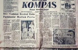 Harian Kompas edisi 30 Juli 1970 memuat beragam peristiwa penting yang menggambarkan dinamika politik, ekonomi, dan kehidupan masyarakat Indonesia pada masa awal Orde Baru. (Sumber: Kompas edisi 30 Juli 1970 | Foto: koleksi Kin Sanubary)