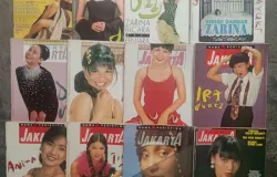 Majalah Jakarta Jakarta, salah satu majalah berita bergambar yang paling diminati masyarakat Indonesia pada era 1990-an. (Sumber: Koleksi Majalah Jakarta Jakarta | Foto: Kin Sanubary)