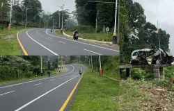 Kondisi sekarang jalan tanjakan Emen. (Sumber: Dokumentasi Pribadi | Foto: Haerul Nurjaman)