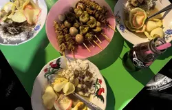 Sajian kuliner legendaris Gultik Blok M (Sumber: Dokumentasi Pribadi | Foto: Ilyasa Salsabila)