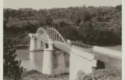 Jembatan Batujajar pada tahun 1925 (Sumber: KITLV)