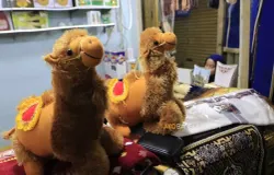 Oleh-oleh haji dan umrah di salah satu toko kawasan Pasar Baru Trade Center, Jalan Otto Iskandar Dinata, Kota Bandung, Jumat 29 Mei 2026 (Sumber: Ayobandung.com | Foto: Irfan Al-Faritsi)
