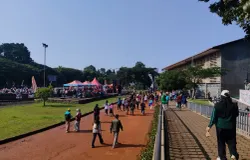 Gor Saparua Bandung. (Sumber: Magang Ayobandung | Foto: Miftahul Zikri)