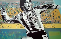 Ilustrasi Maradona. (Sumber: Flickr | Foto: Diego3336)