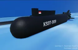Ilustrasi Kapal Selam. (Sumber: Garda Bima Brimantara | Foto: Garda Bima Brimantara)