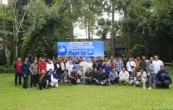 ISMN Meetup Bandung pada Oktober 2025 yang dihadiri 50 pengelola dan pemilik homeless media. (Sumber: ayobandung.id | Foto: Irfan Al Faritsi)