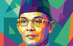 Potret Ki Hadjar Dewantara yang dianugerahi gelar sebagai Bapak Pendidikan Nasional Indonesia. (Sumber: Dokumentasi Penulis)