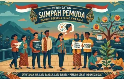 Sumpah Pemuda & Kesehatan Mental. (Sumber: GeminiAI)