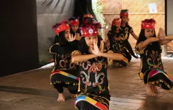 Pertunjukan tari Kalimantan dalam Bhakti Nṛtya Pertiwi menjadi bagian dari perayaan keberagaman budaya Nusantara sekaligus ajakan untuk menumbuhkan kepedulian terhadap sesama.