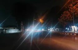 Penerangan Jalan Ahmad Yani-Pantura Cirebon. (Sumber: Dokumentasi Penulis | Foto: Dias Ashari)