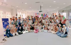 Kegiatan Klub Baca Cirebon di Grage Mall Cirebon. (Sumber: Klub Baca Cirebon)