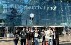 Keberangkatan siswa Euro Management Indonesia kuliah di  Jerman (Foto: Humas Euro Manajemen Indonesia)
