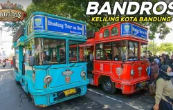 Salah satu video Youtube Boby Rachma "BANDUNG TOUR ON BUS!! KELILING KOTA BANDUNG NAIK BANDROS!!".