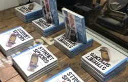 Buku karya Reka Nugara, Street Spydrs Empat Dekade Berseluncur, yang merekam perjalanan, dinamika, serta jejak Street Spydrs dalam perkembangan budaya skateboard dari masa ke masa. (Foto: Kin Sanubary)