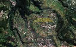 Keunikan Wilayah: Di Kecamatan Sirampog, Kawah Gunung Api Jadi Kebun dan Permukiman