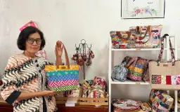 Yuridi by MR: Bukti Kain Perca Bisa Disulap Jadi Tentengan Cantik 