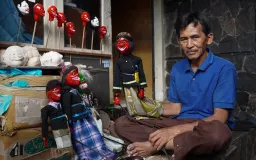Krisis Penerus, Eksistensi Perajin Wayang Golek di Pusat Kota Bandung Kian Tergerus