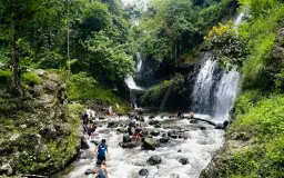 Transformasi Curug Tilu Leuwi Opat Menjadi Wisata Favorit untuk Dikunjungi  