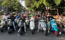 Dari Nongkrong di Warung Jadi Komunitas Vespa Solid di Kota Bandung